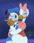Donald Duck Animation Art Donald Duck Animation Art Kisses for Mr. Duck